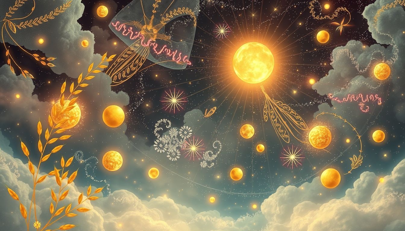 Rêver de récoltes abondantes symbolise fertilité, prospérité et réussite.