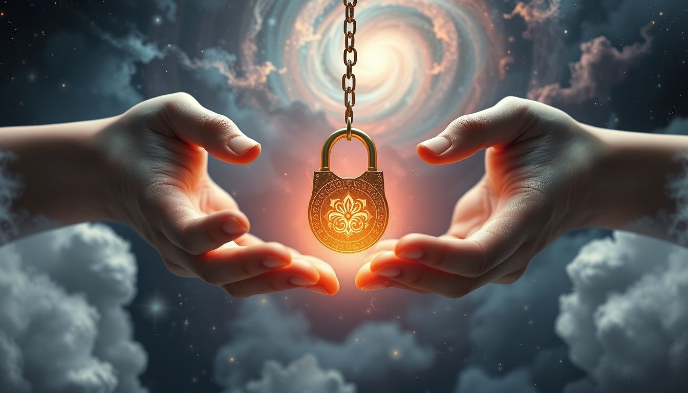 Rêver d’un cadenas symbolise souvent contrôle ou protection émotionnelle.