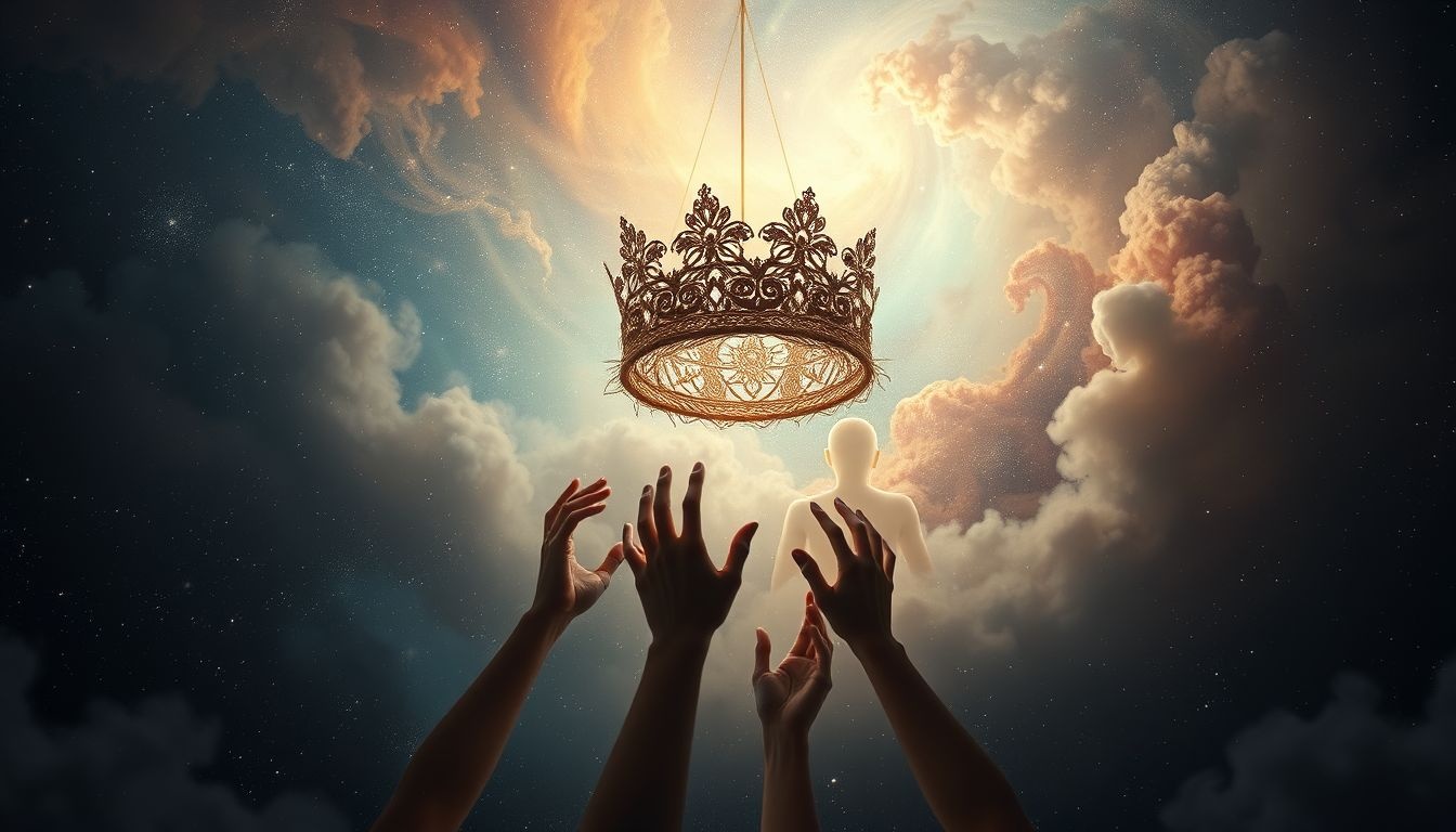 Rêver d'une couronne de paille symbolise souvent une reconnaissance ambivalente.