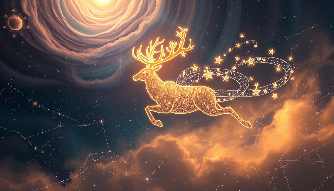 Rêver du renne du Père Noël symbolise un voyage spirituel unique.