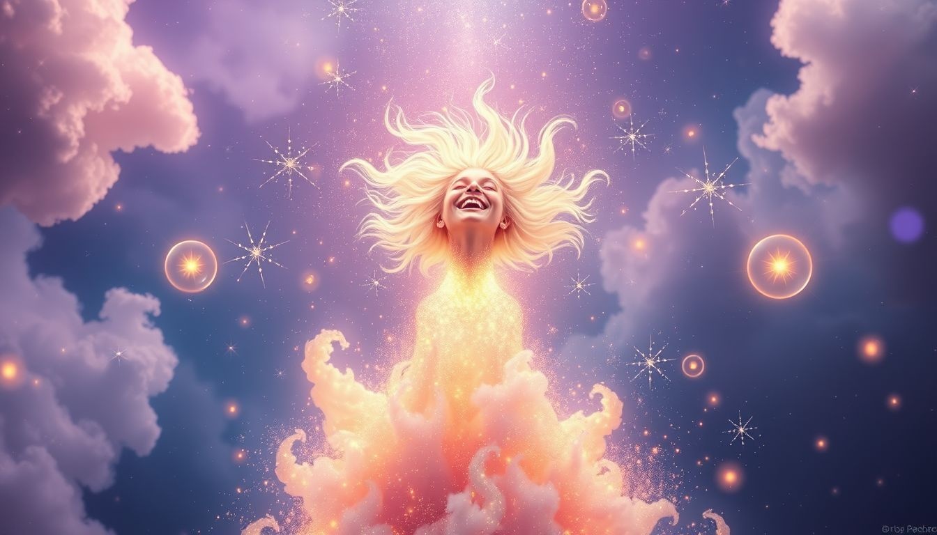 Rêver de rire symbolise un courage lumineux et une joie intérieure.