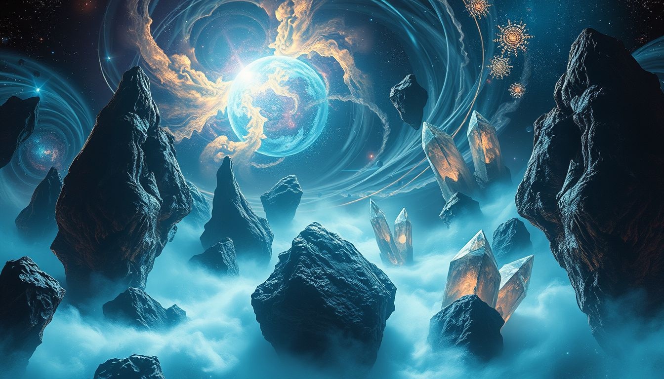 Les cristaux dans les rêves symbolisent l'harmonie entre force et fragilité.