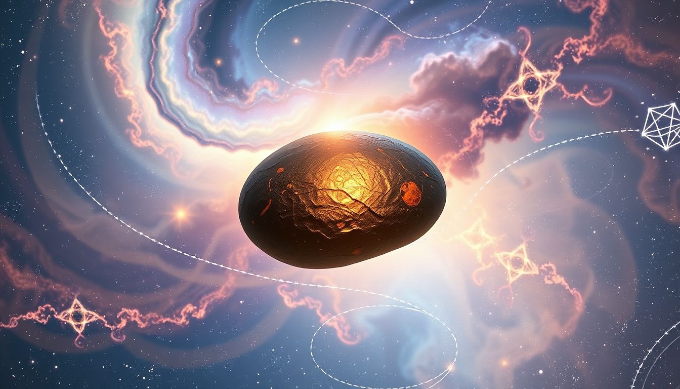 Rêver de roche volcanique lisse symbolise paix intérieure et acceptation.