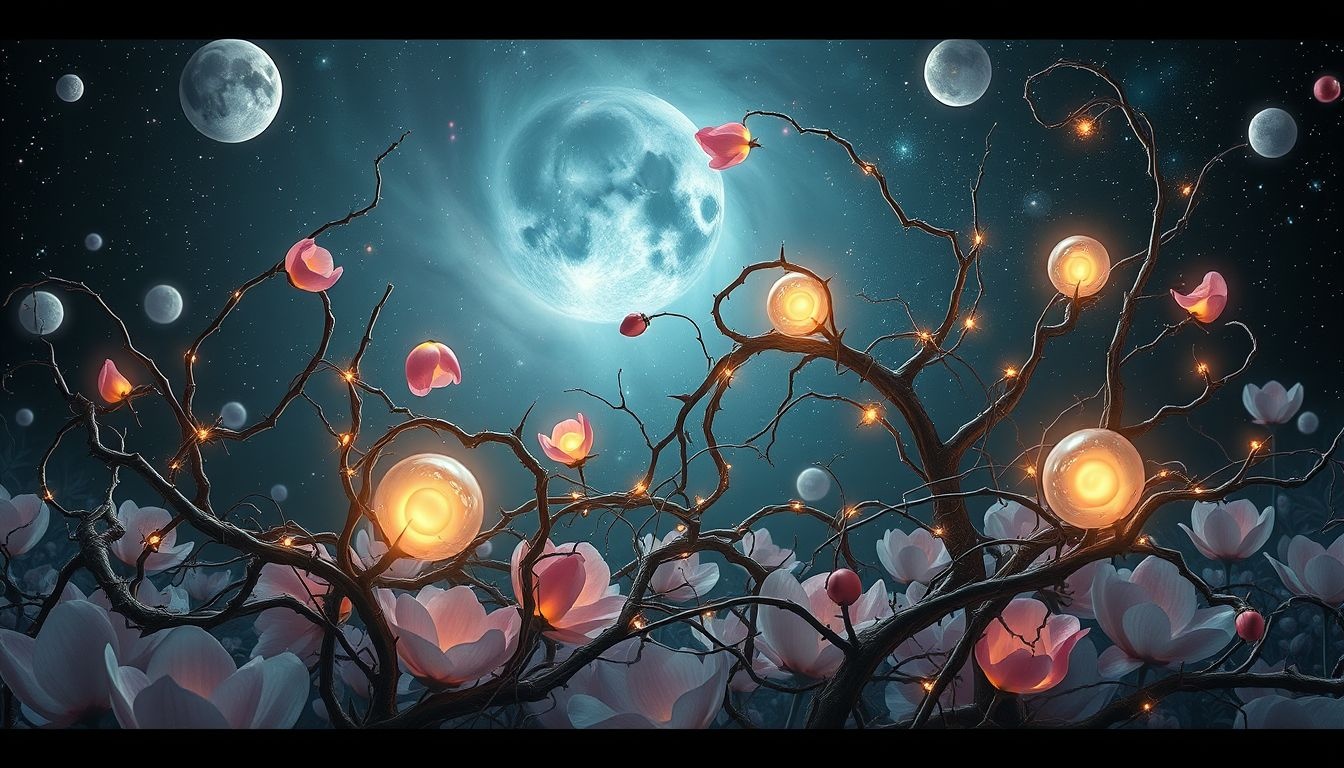 Rêver de ronces symbolise souvent négligence ou obstacles envahissants.