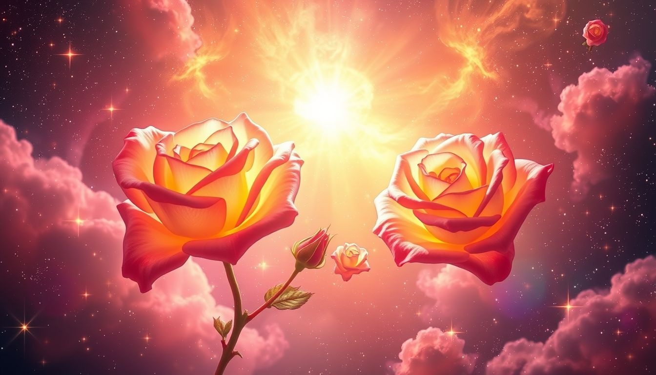 Rêver de roses fraîches symbolise épanouissement et joie profonde.