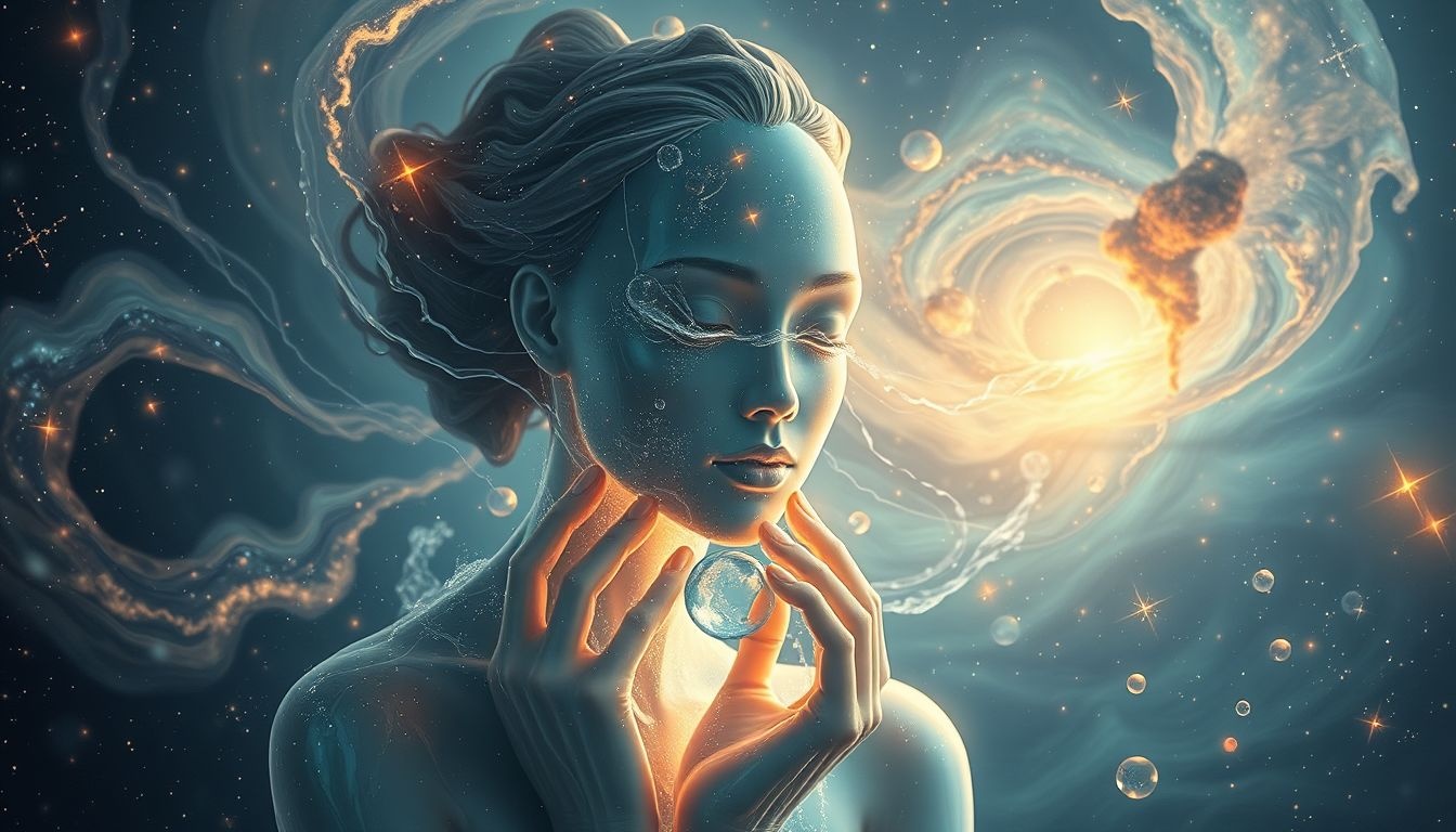 Rêver de se laver le visage symbolise la quête de soi authentique.