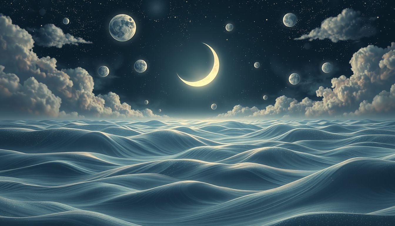 Rêver de Séléné et la mer révèle des émotions subconscientes intenses.