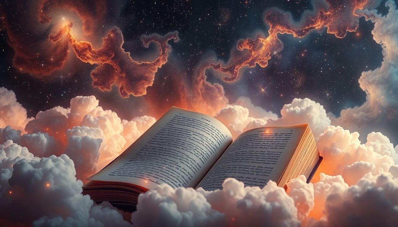 Rêver d’odeur de livres anciens évoque sagesse et savoir ancien.