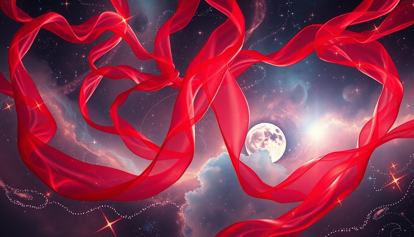 Rêver de soie rouge symbolise souvent un désir intense et caché.