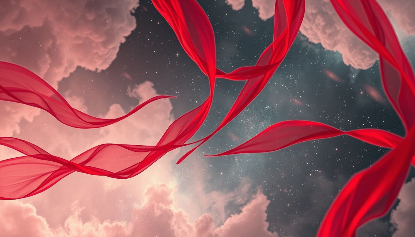 Rêver de sous-vêtements rouges symbolise passion et énergie intense.