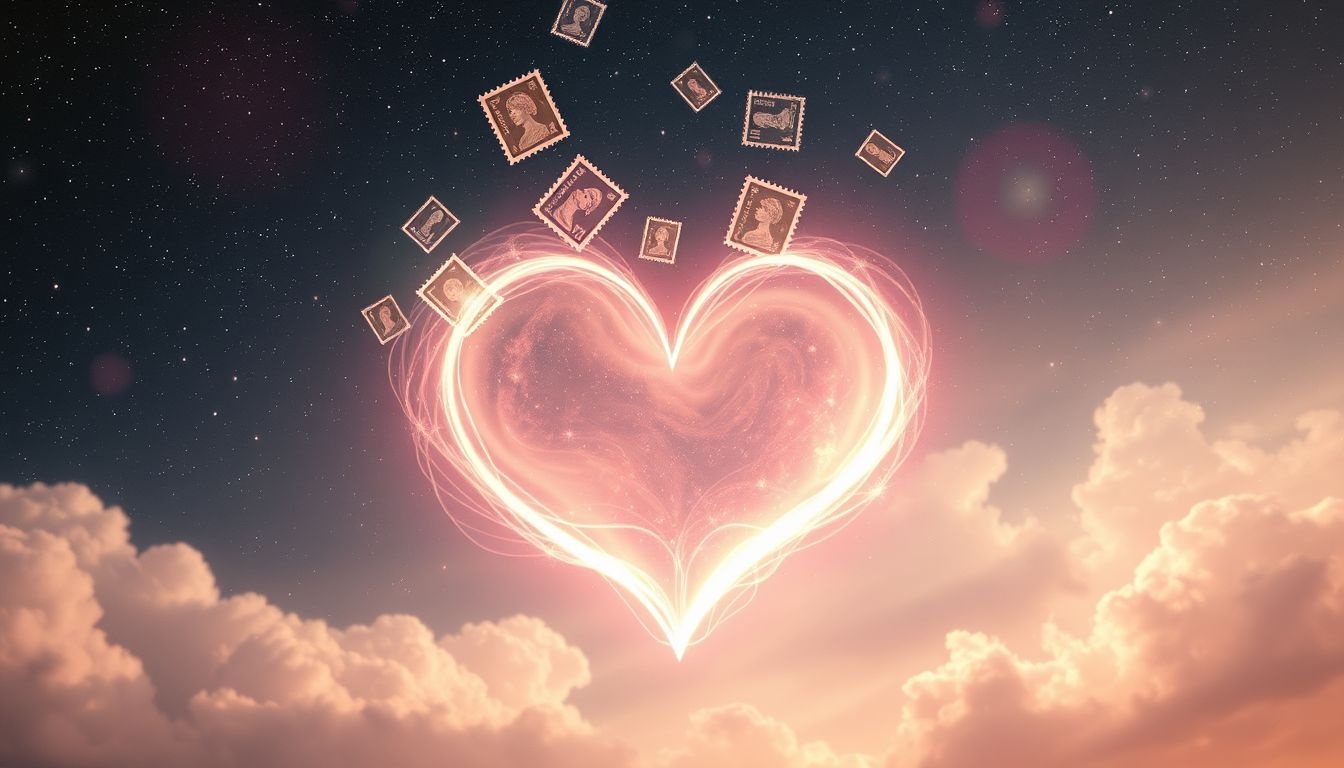 Rêver de timbres sur lettre d’amour symbolise passion et communication secrète.