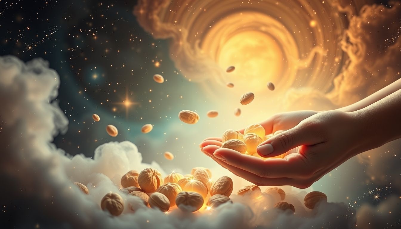 Rêver de trier des noisettes symbolise un choix réfléchi.