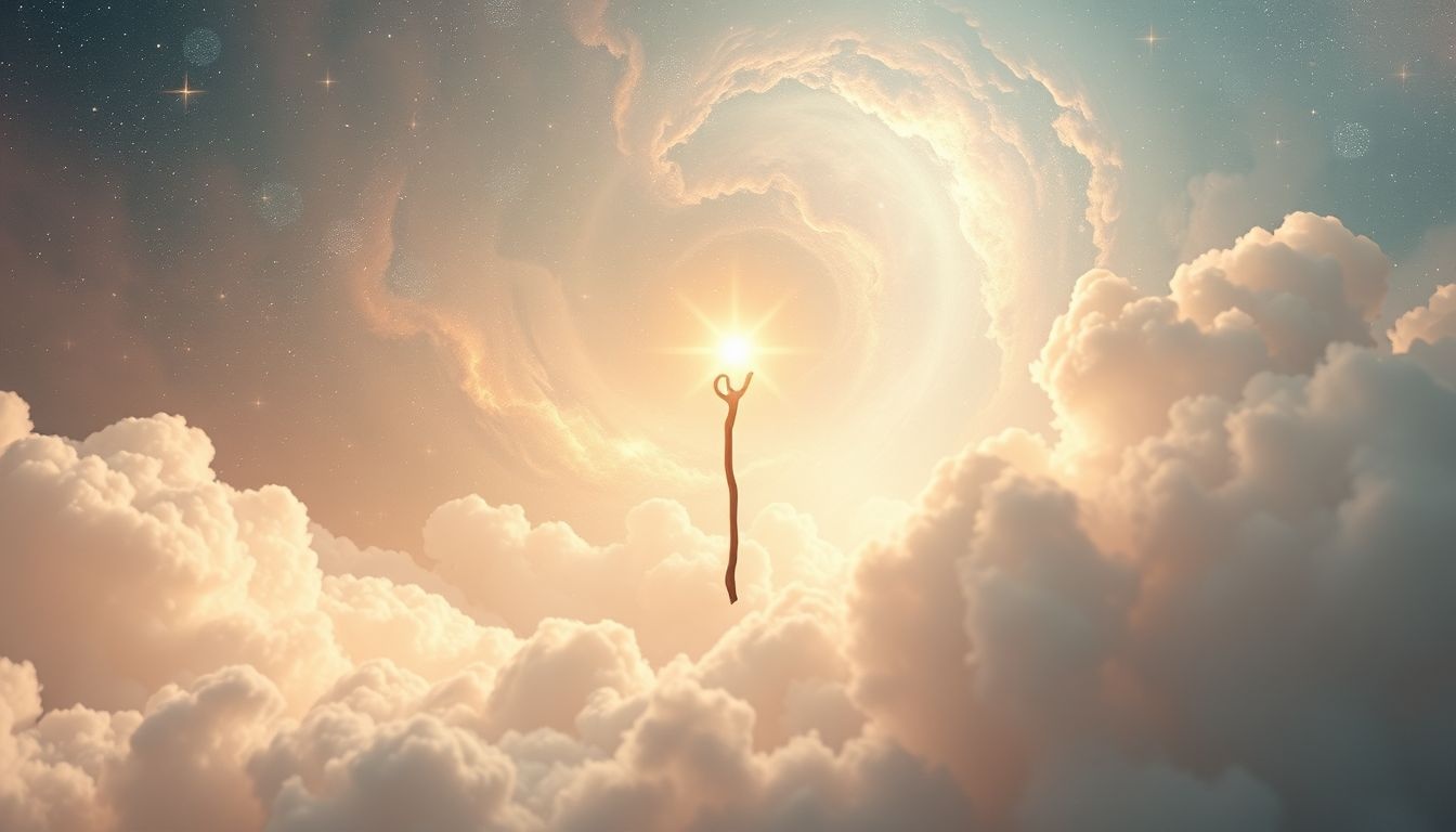 Rêver d’un bâton symbolise souvent le pouvoir et la guidance intérieure.