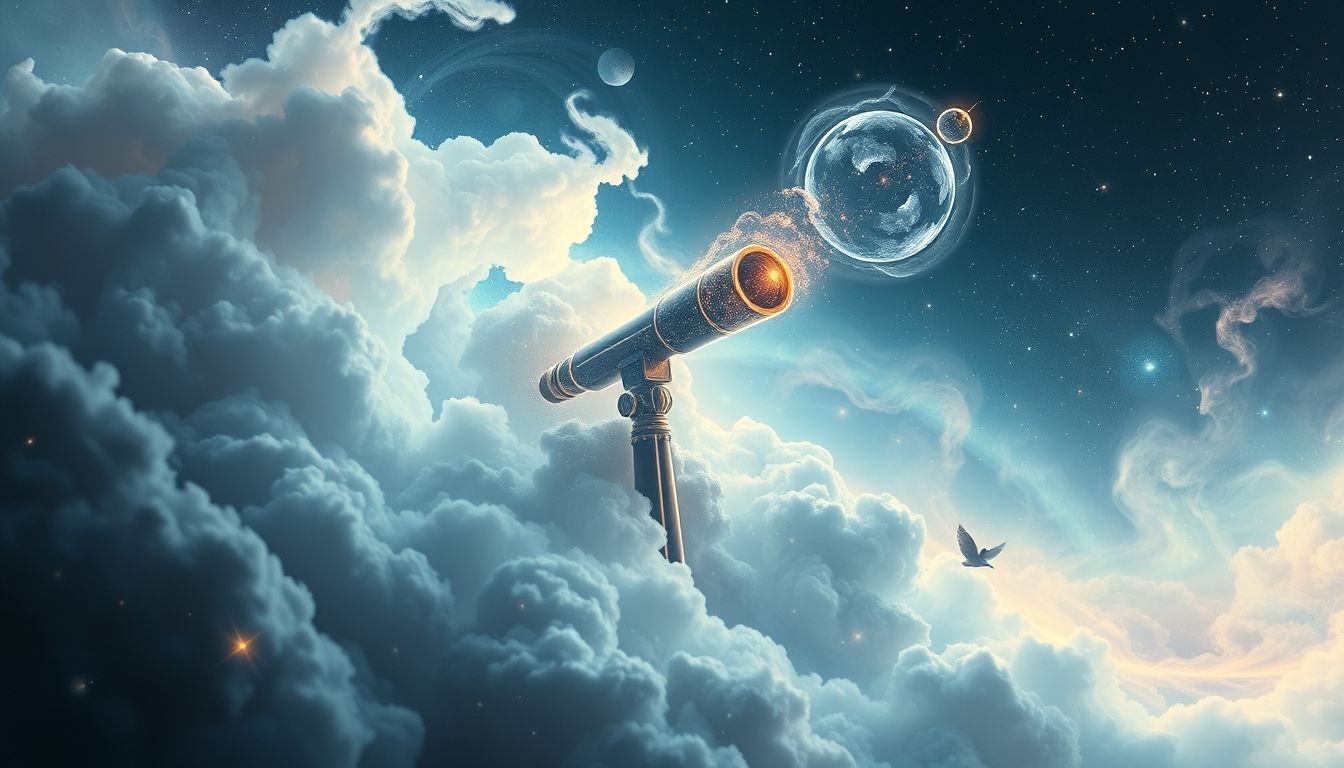 Rêver d’un télescope révèle une nouvelle vision de votre avenir.