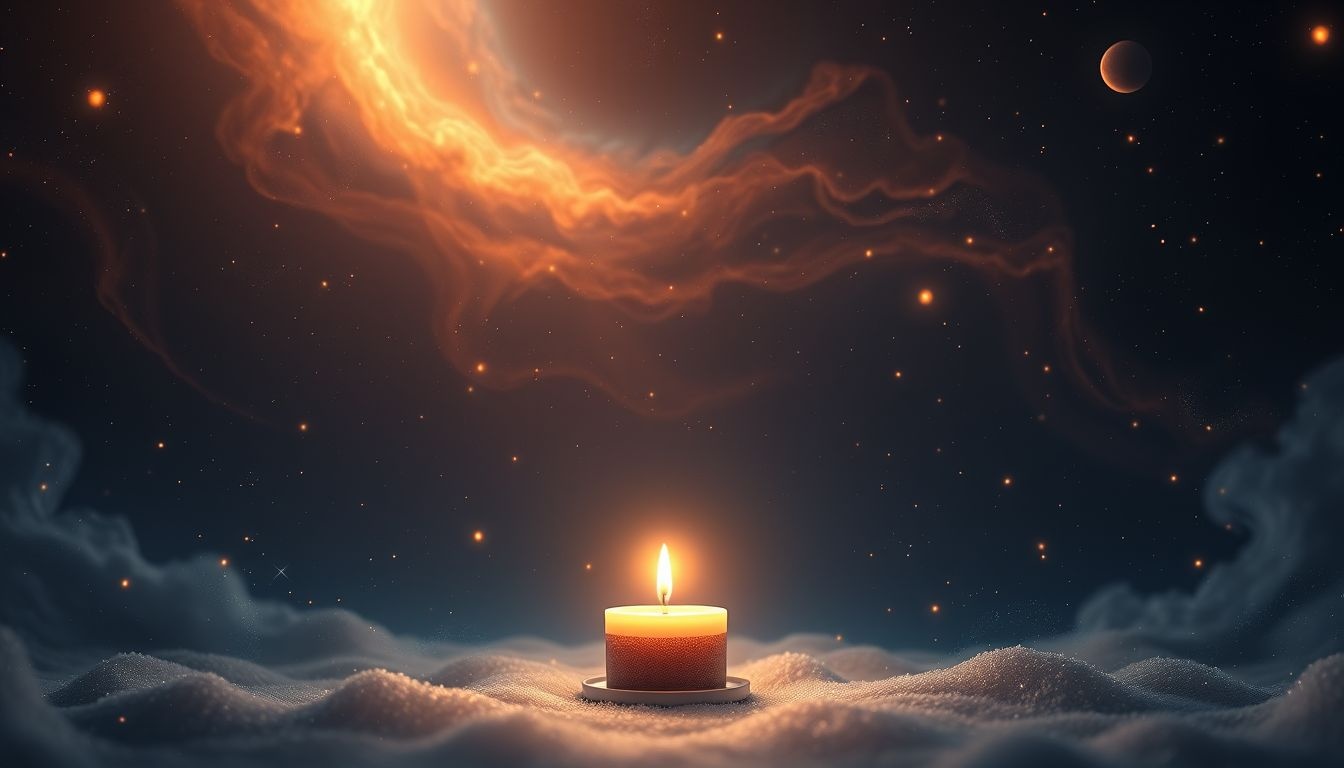 Rêver d'une bougie votive symbolise une nouvelle opportunité spirituelle.