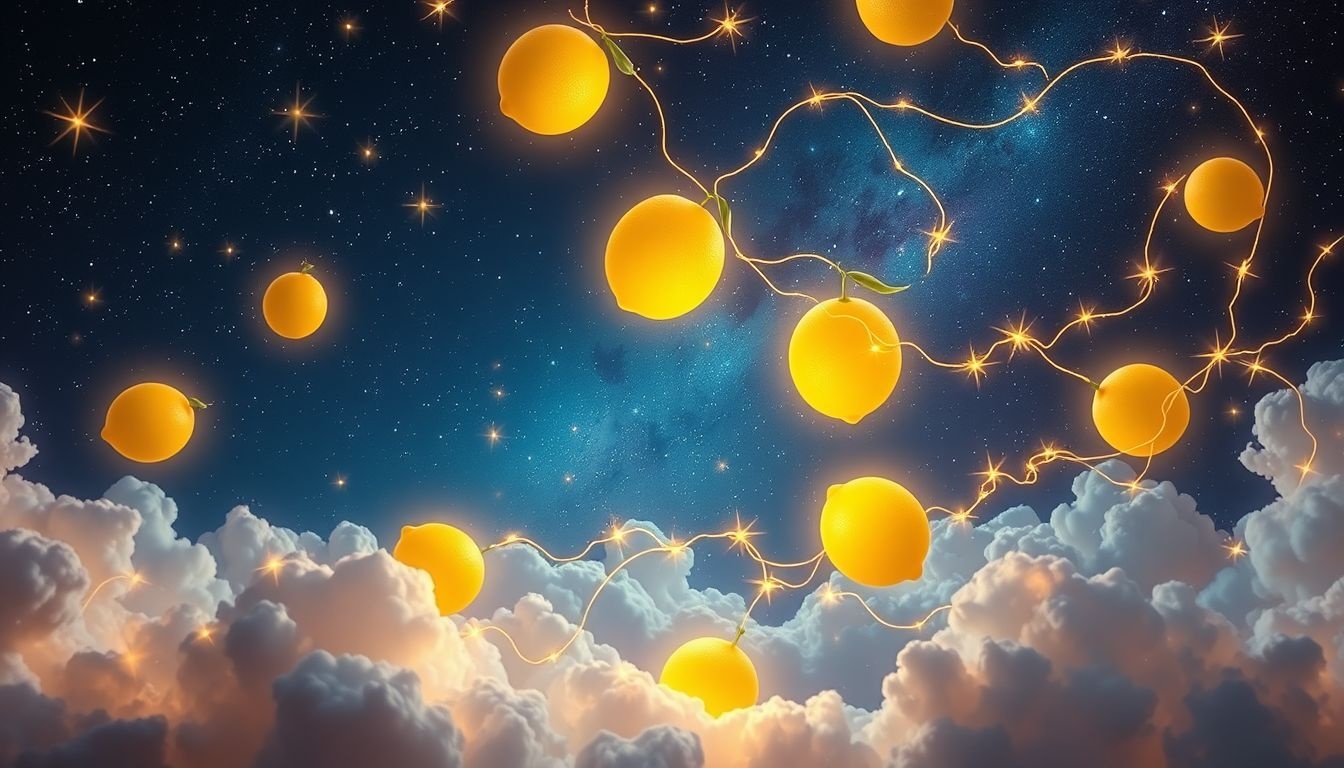 Rêver de vendre des citrons symbolise profit et nouvelles opportunités financières.