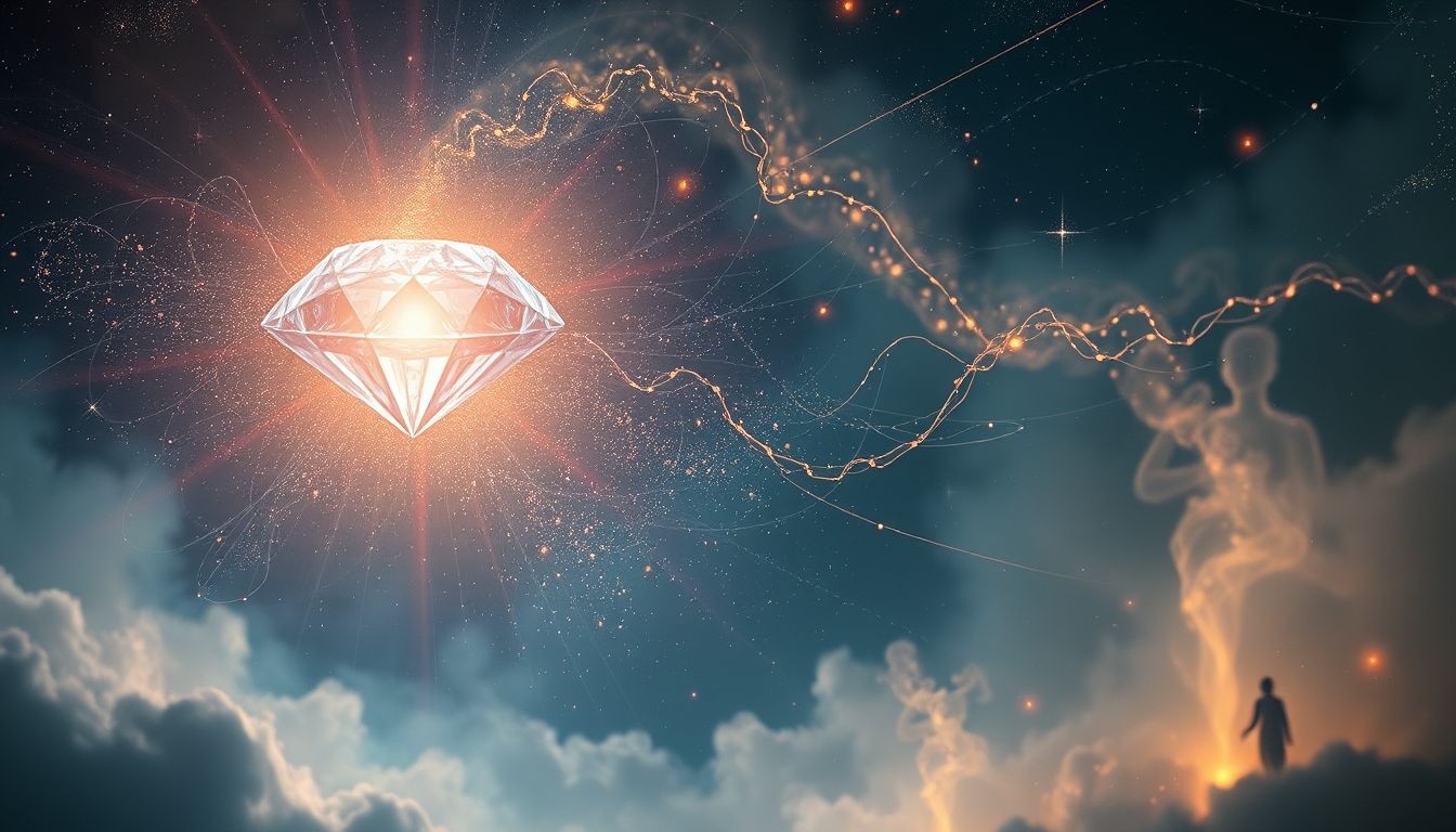 Rêver de vendre un diamant symbolise un besoin profond de renouveau.