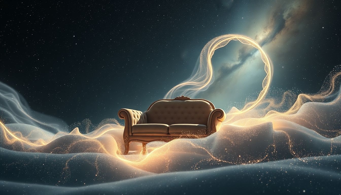 Vendre une causeuse en rêve symbolise souvent un besoin de séparation.