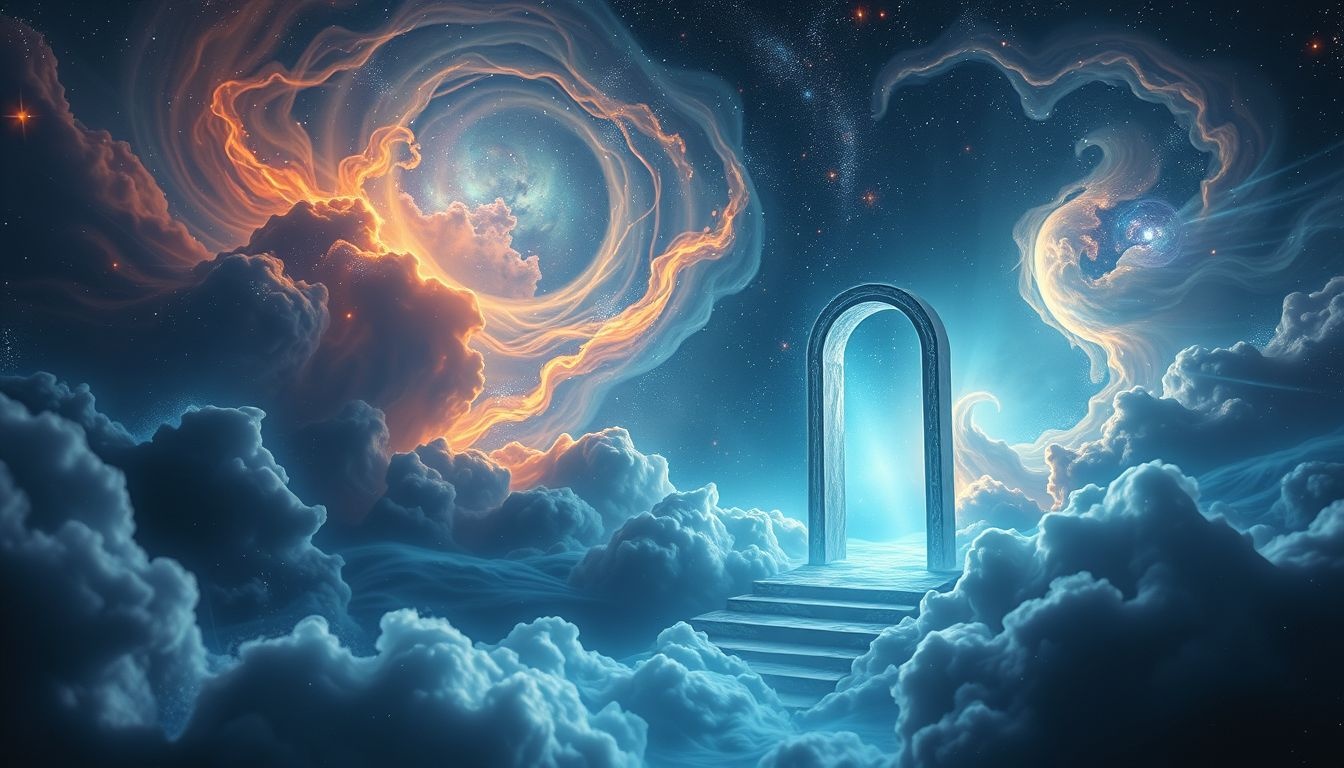 Rêver d’un lieu inconnu symbolise souvent la quête intérieure.