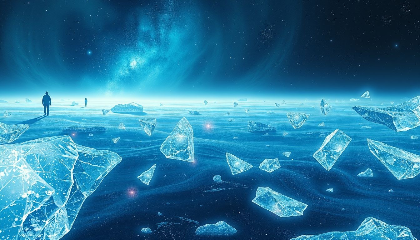 Le verglas en rêve symbolise souvent obstacles cachés et précautions.