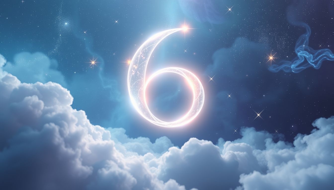 Rêver du chiffre six écrit symbolise souvent l'harmonie intérieure.
