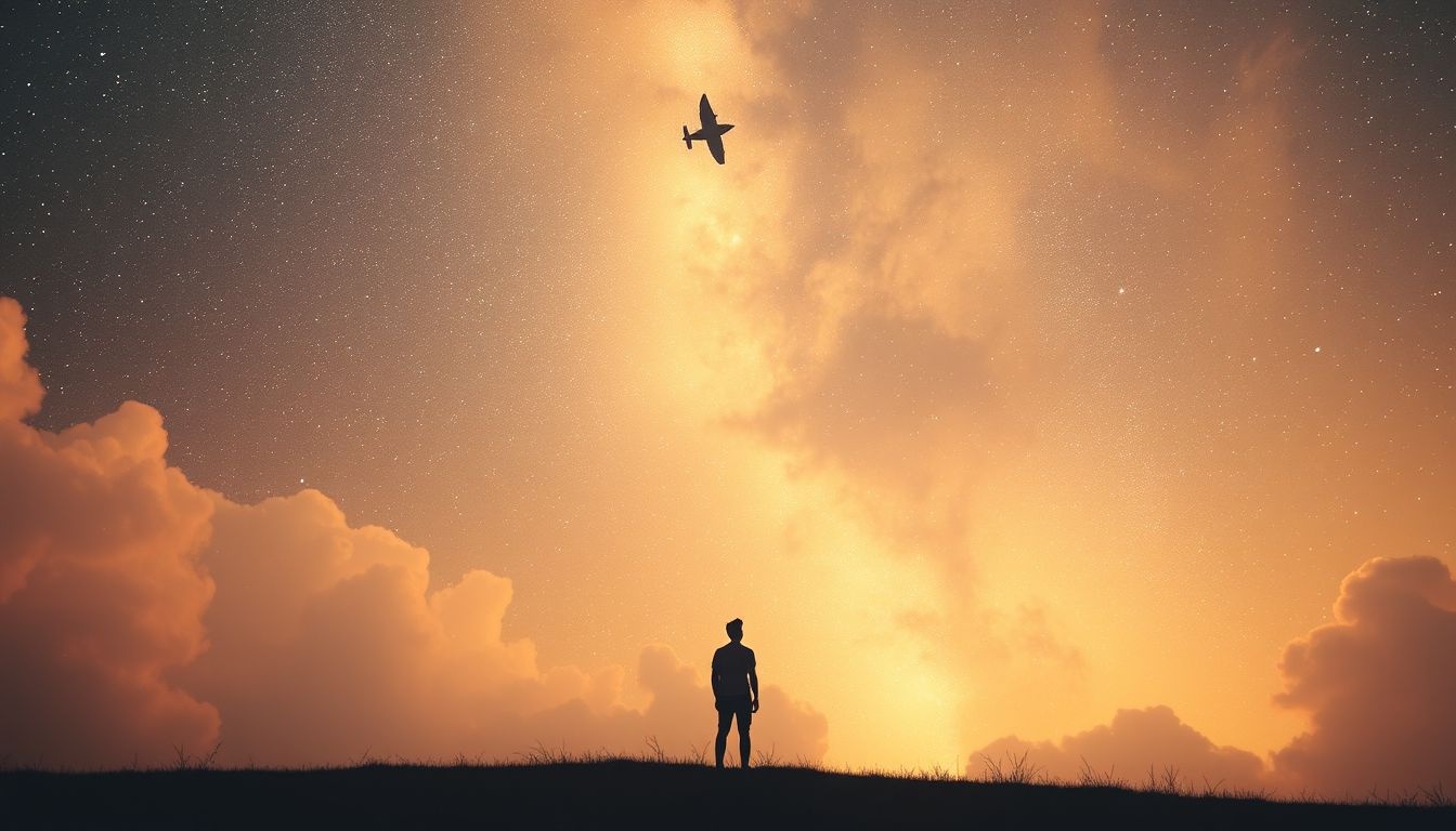 Rêver d'admirer un autre en vol à voile révèle envie cachée.