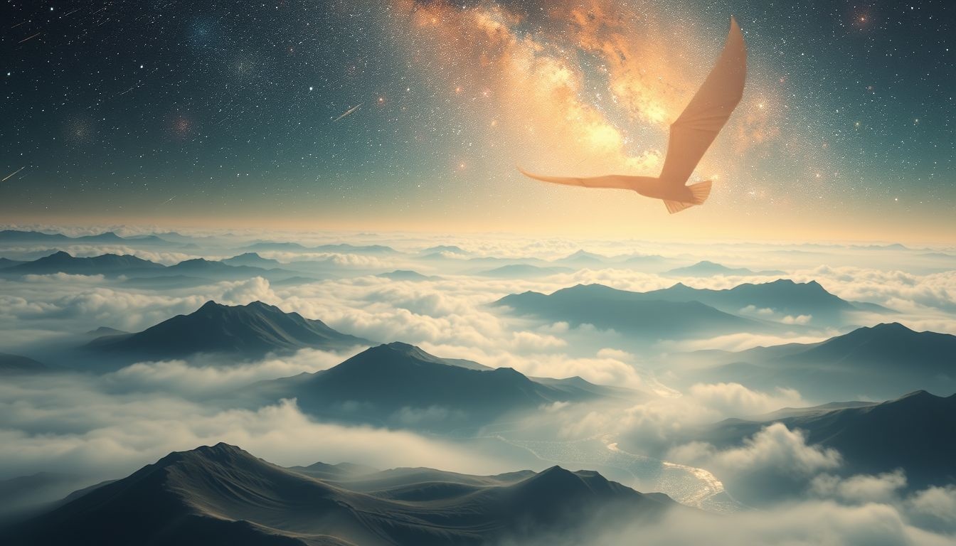 Voler en planeur symbolise liberté et connexion profonde avec la nature.