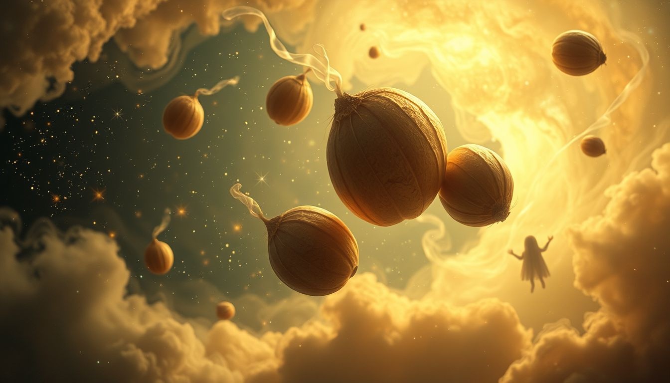 Rêver de voler des noisettes révèle souvent un sentiment de culpabilité.