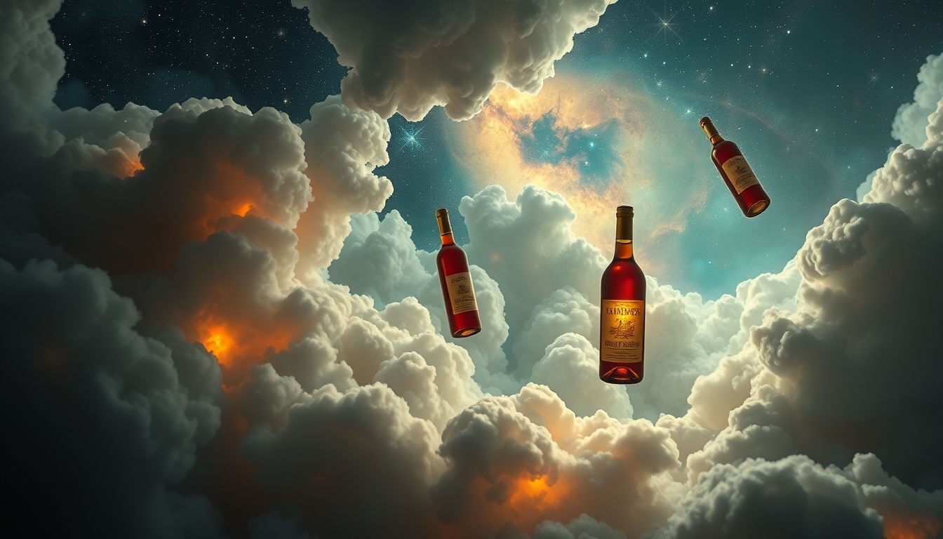 Rêver de voler du vin révèle un désir secret et interdit.