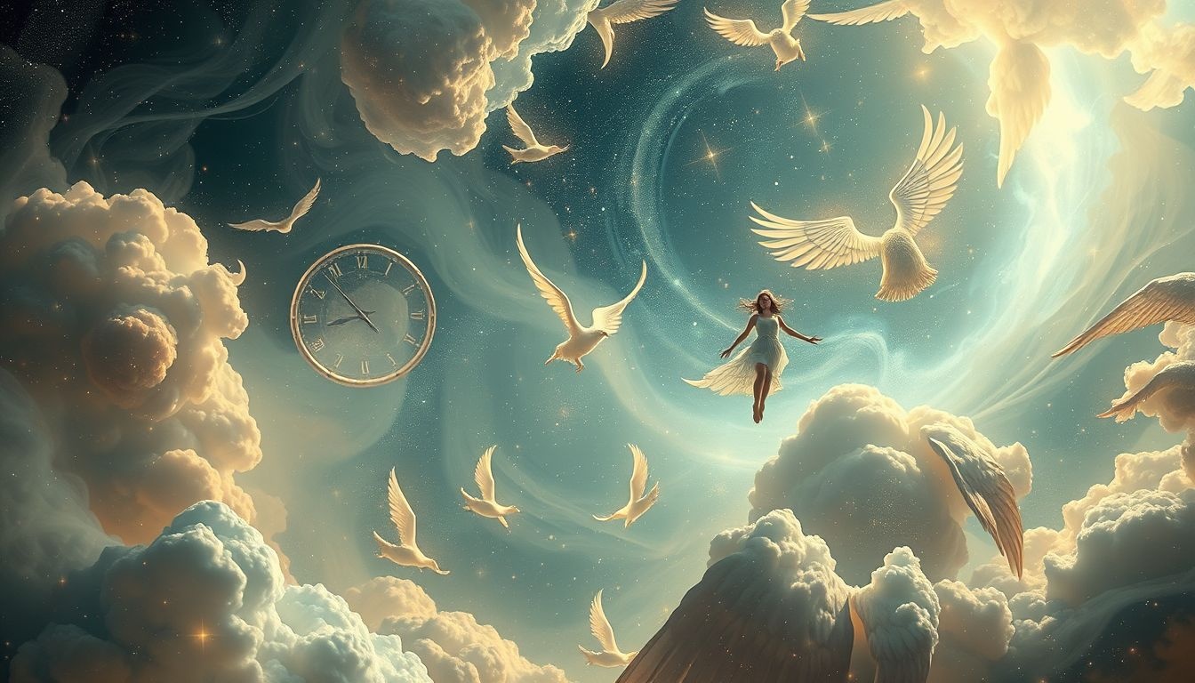 Rêver de voler révèle souvent un désir profond de liberté absolue.