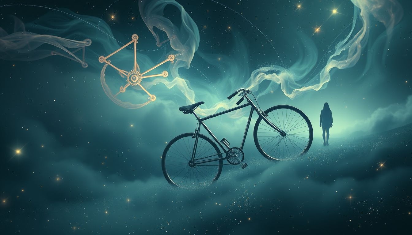 Rêver de voler un vélo symbolise souvent injustice et culpabilité intérieure.