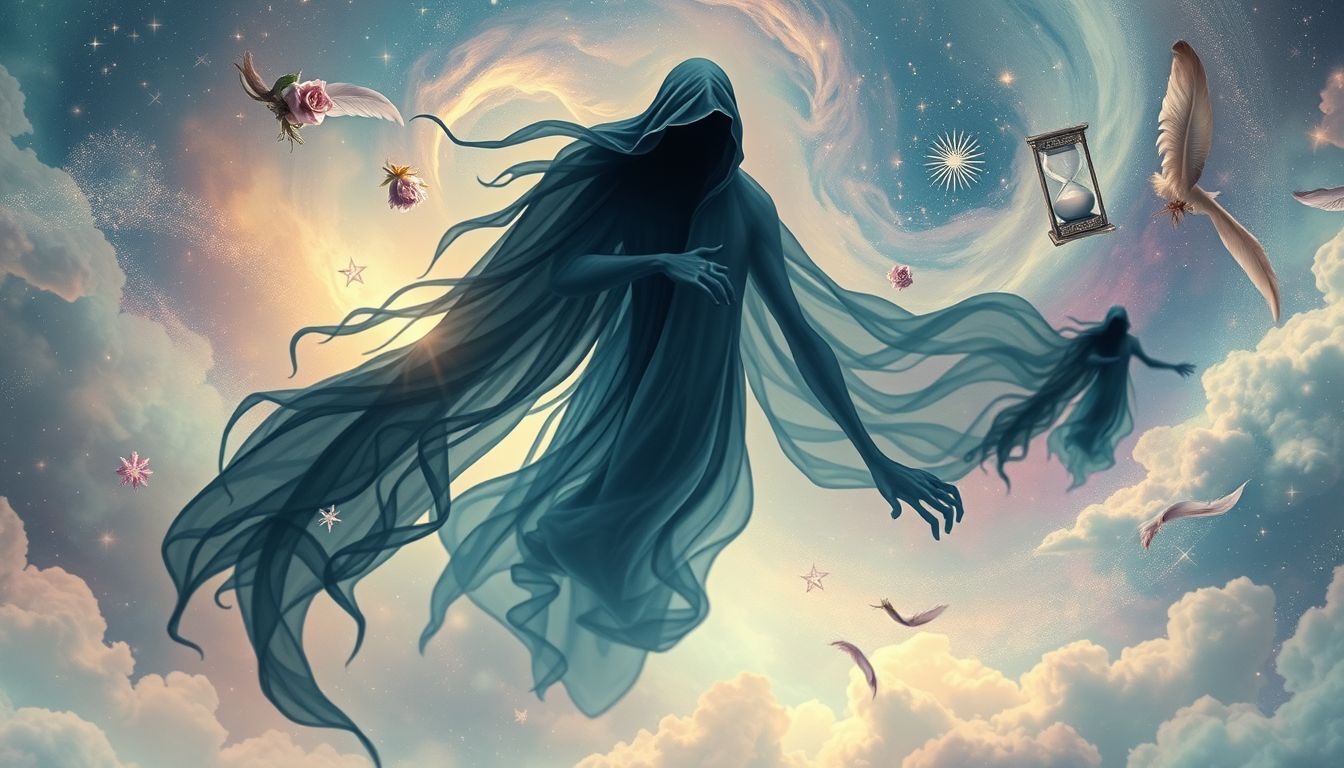 Rêver du faucheur symbolise souvent la transformation et la fin.