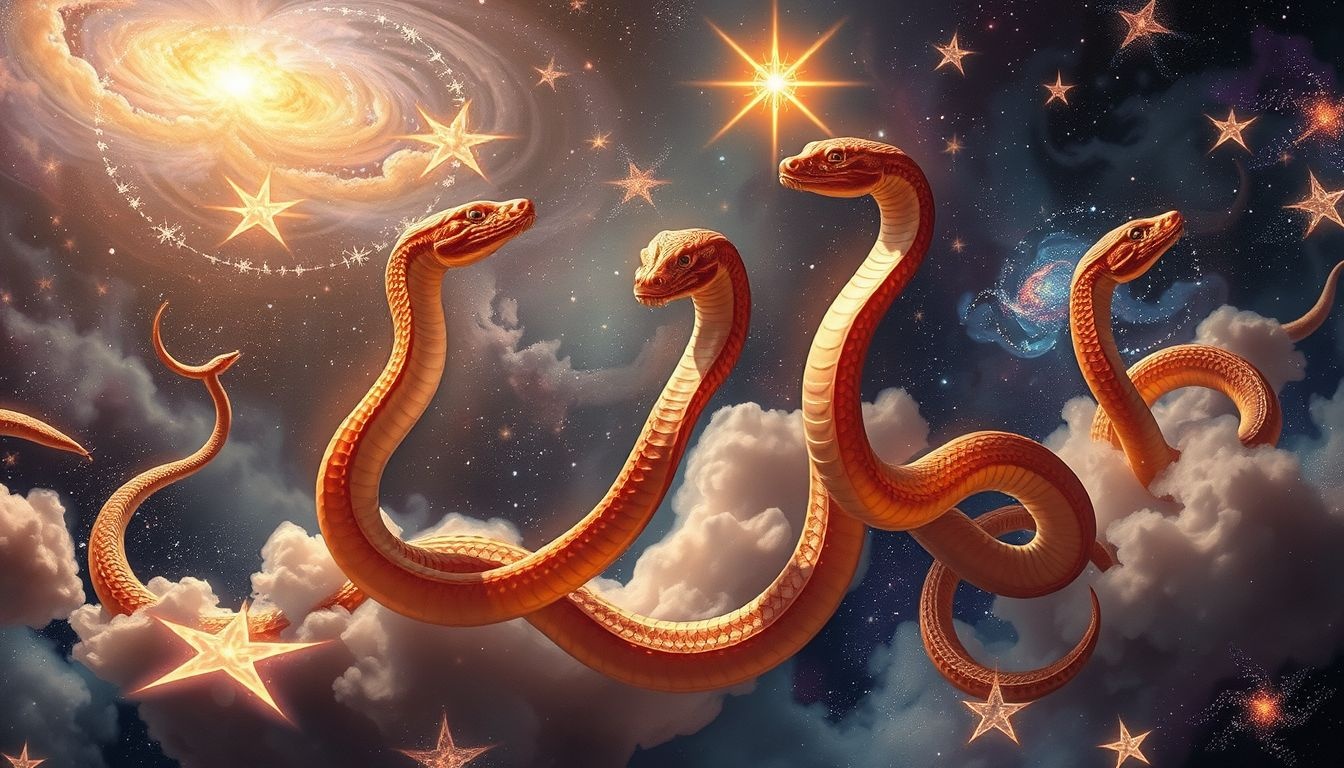 Rêver d’un serpent brun symbolise transformation et vigilance intérieure.