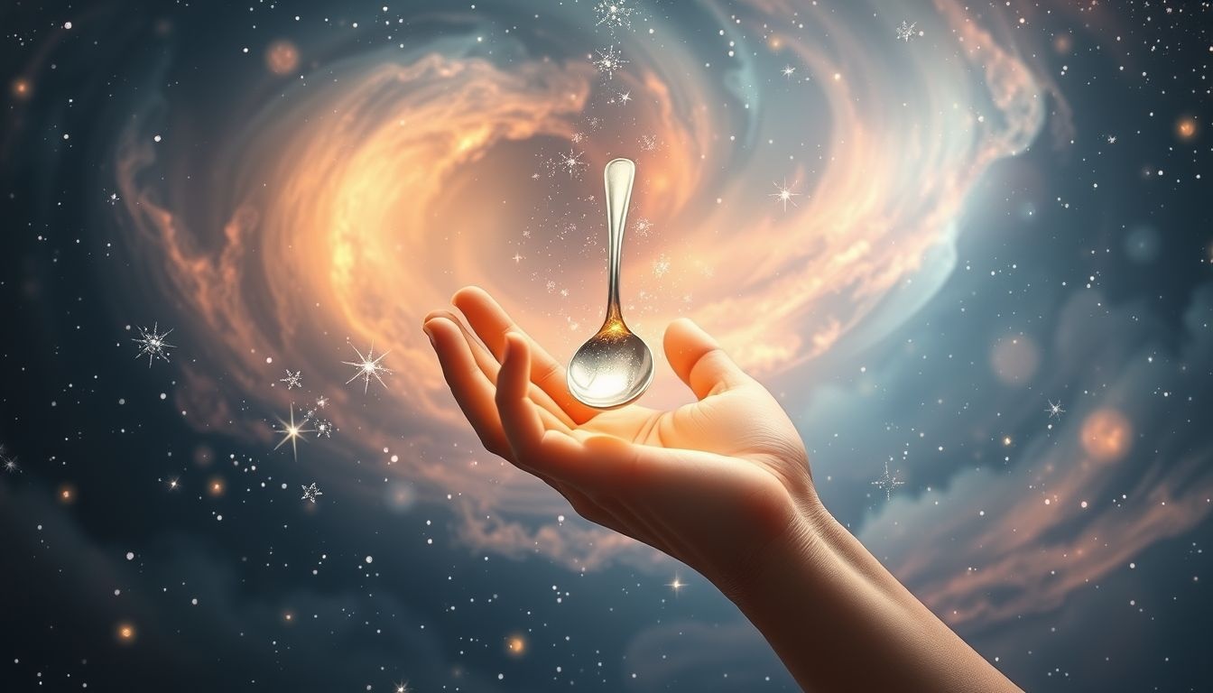 Recevoir une cuillère symbolise souvent un soutien affectif important.