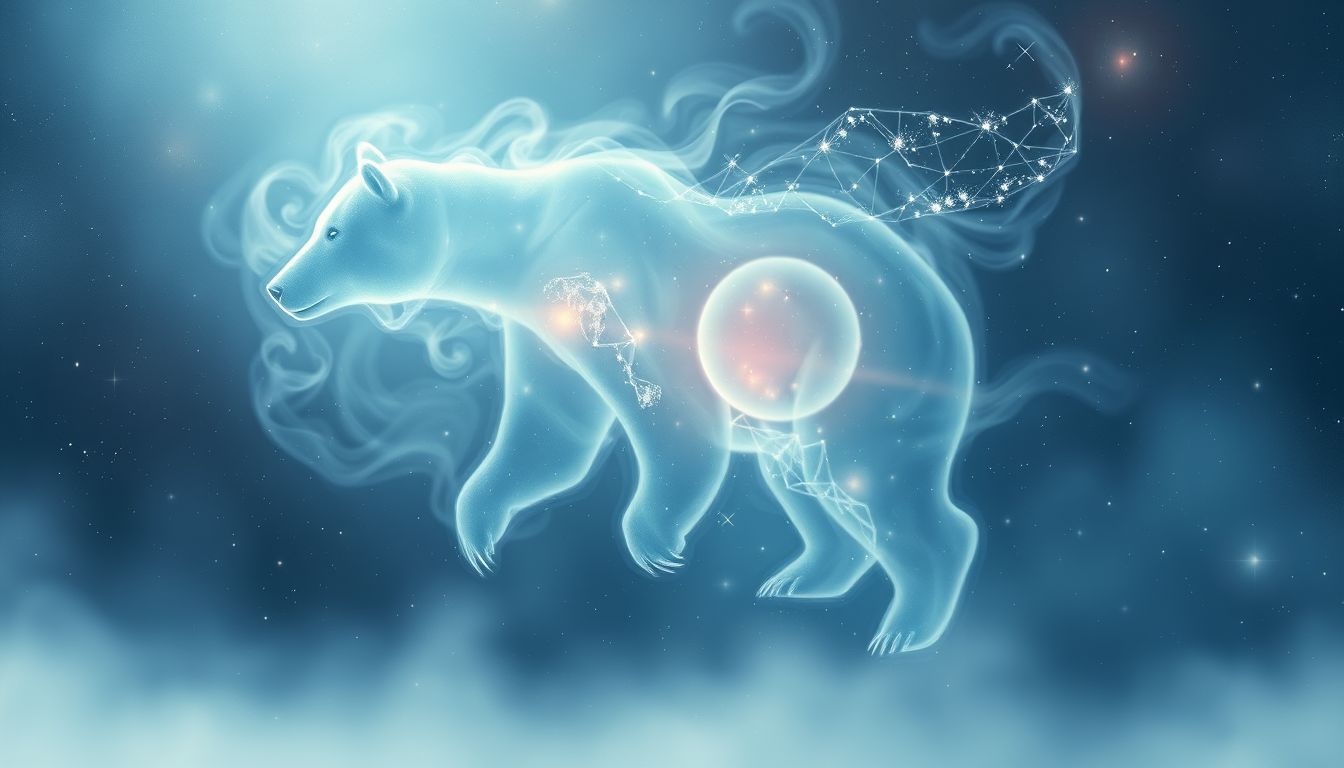 Rêver d'ours fantôme révèle peurs cachées et intuition subtile.