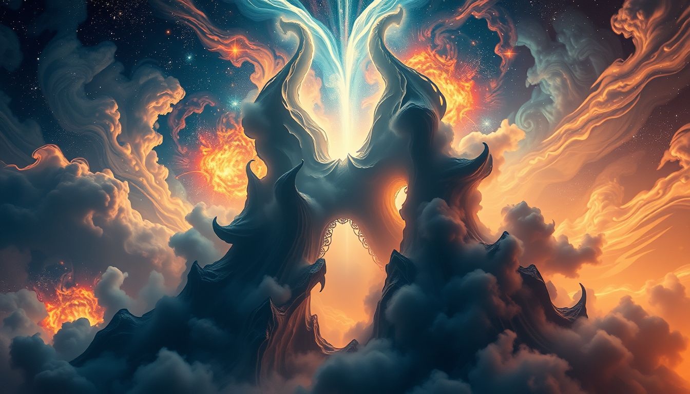 L'Antéchrist symbolise la lutte éternelle entre lumière et ténèbres.