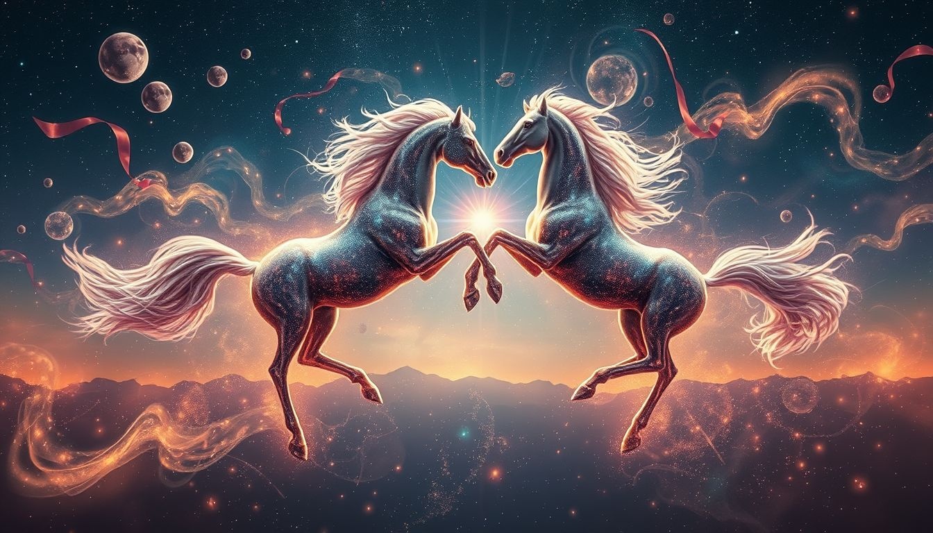 Rêver d’un cheval combatif révèle un conflit intérieur intense.