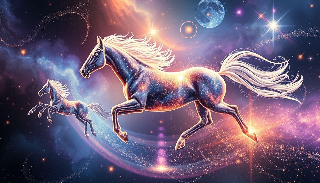 Rêver d’un cheval de course symbolise ambition et victoire imminente.