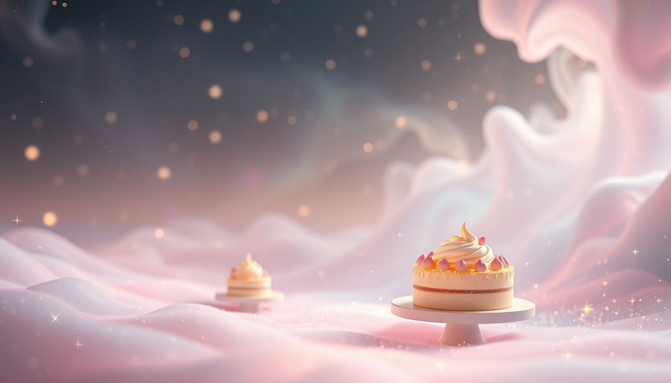 Rêver d’un petit gâteau révèle une douceur de vivre simple.