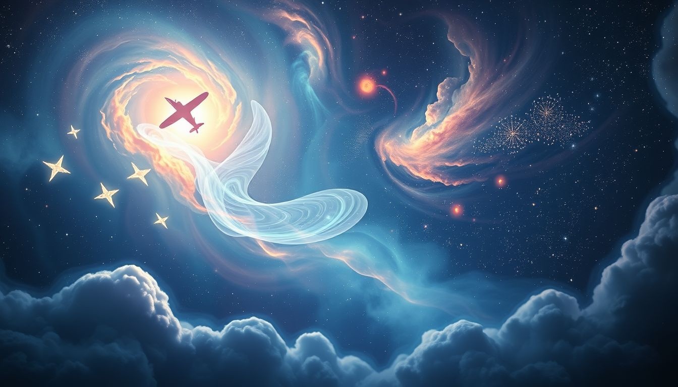 Rêver de piloter symbolise souvent contrôle et désir de liberté.