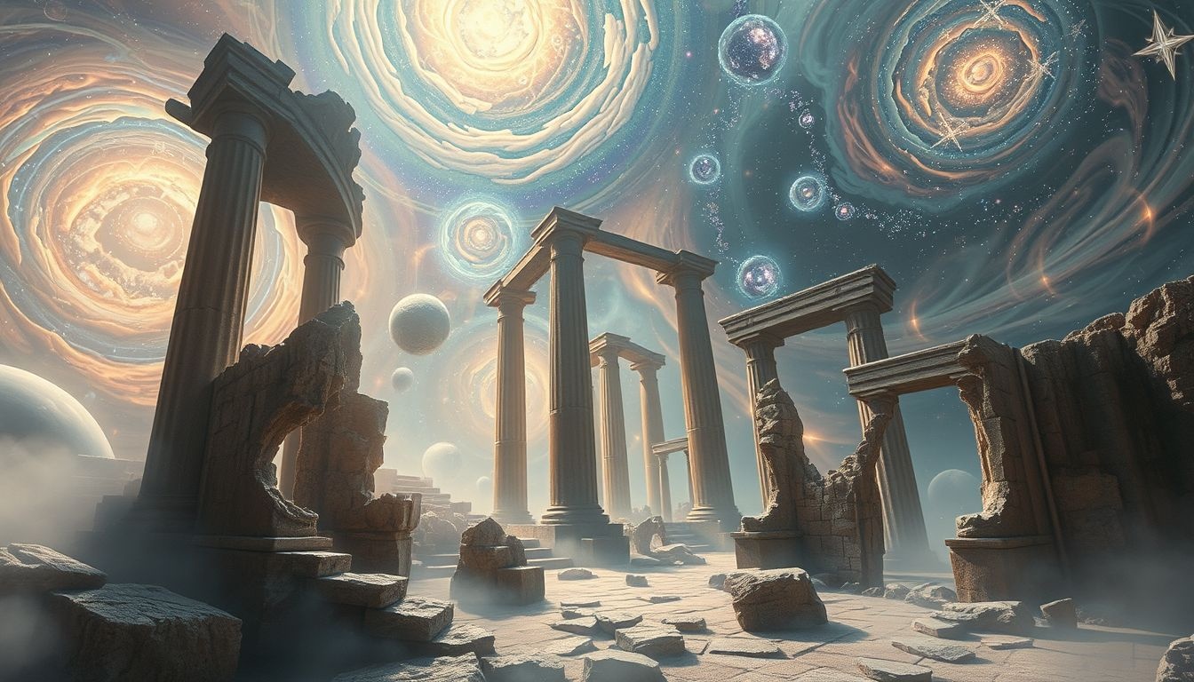 Les ruines dans les rêves symbolisent souvent la fin et la renaissance.