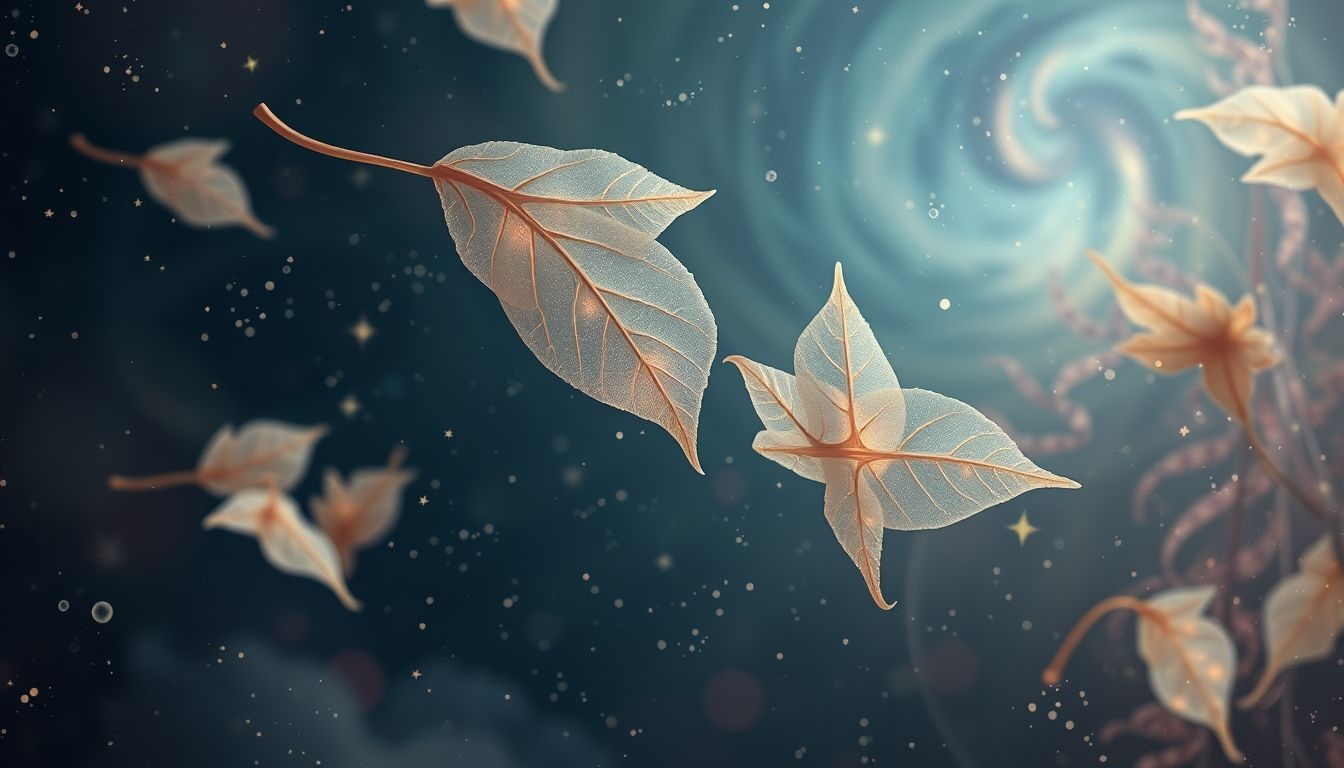 Les feuilles mortes en rêve symbolisent souvent la fin d’un cycle.