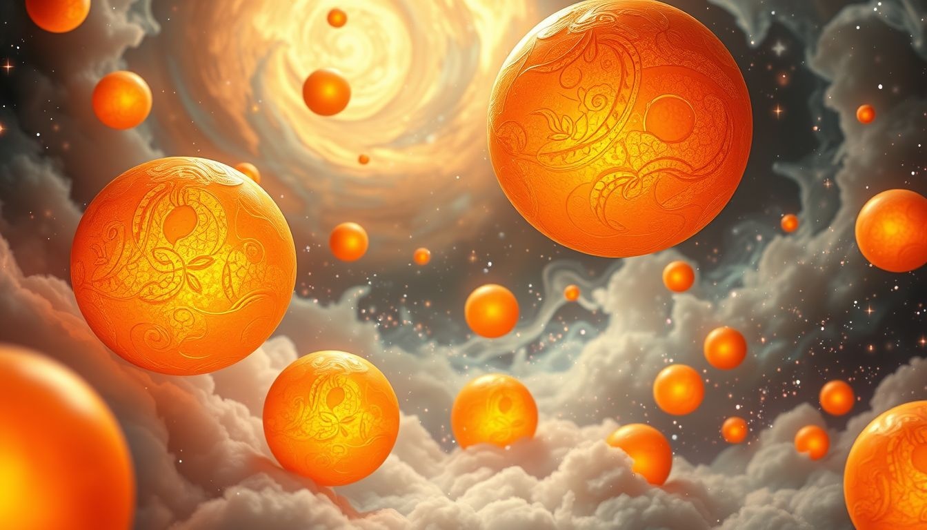 La texture rugueuse de la mandarine symbolise des émotions cachées.