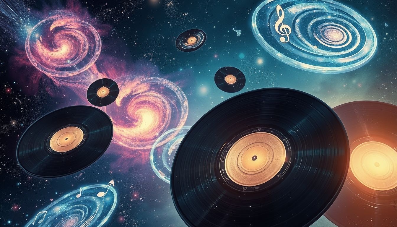 Rêver de vinyle symbolise souvent un retour à des souvenirs anciens.