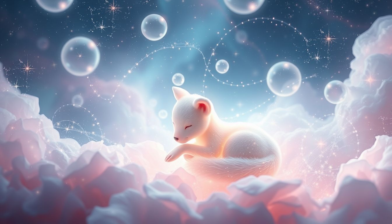 Rêver de son animal reflète souvent sécurité et affection profonde.