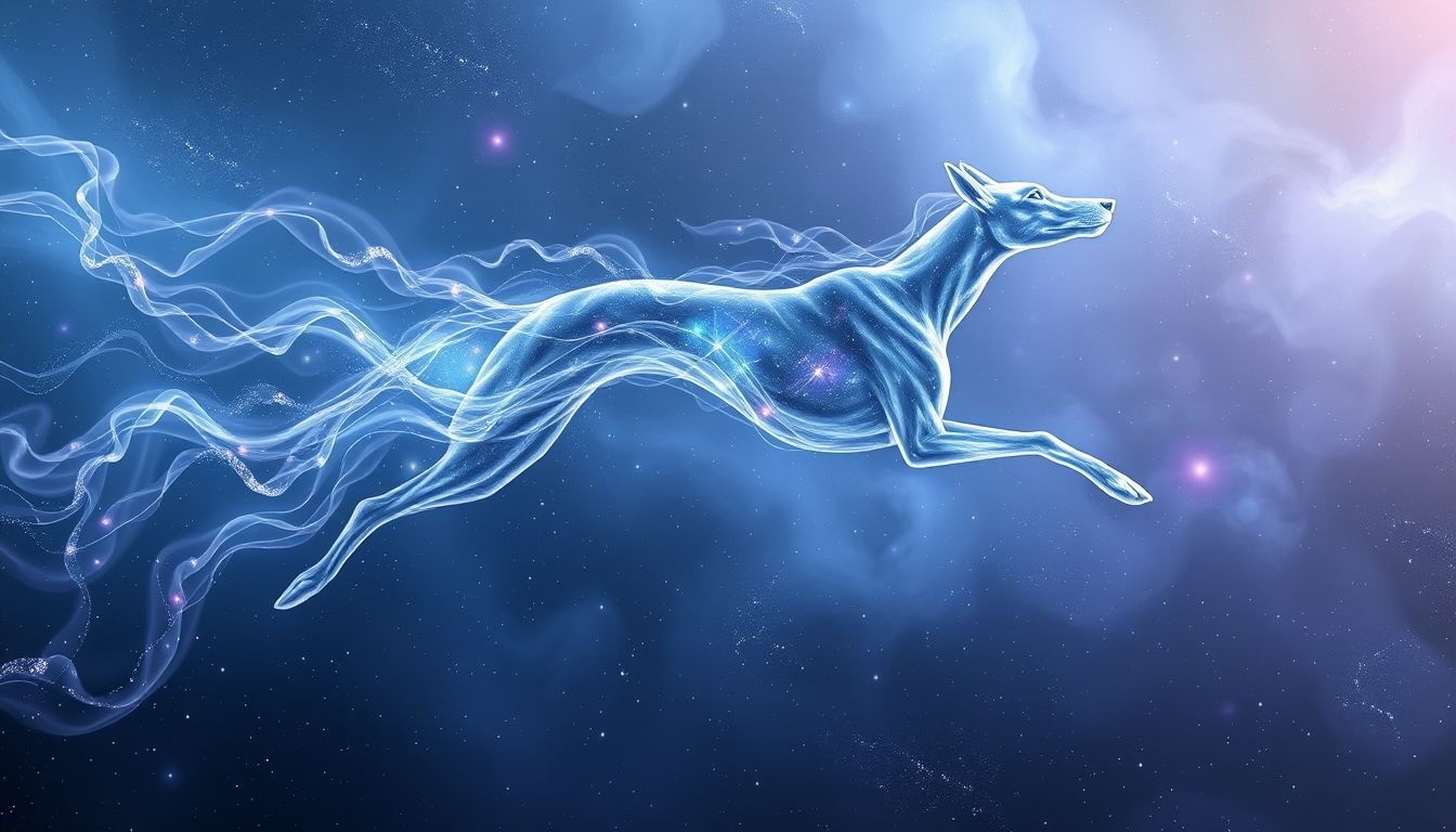 Rêver d’un lévrier symbolise souvent une quête intense de liberté.
