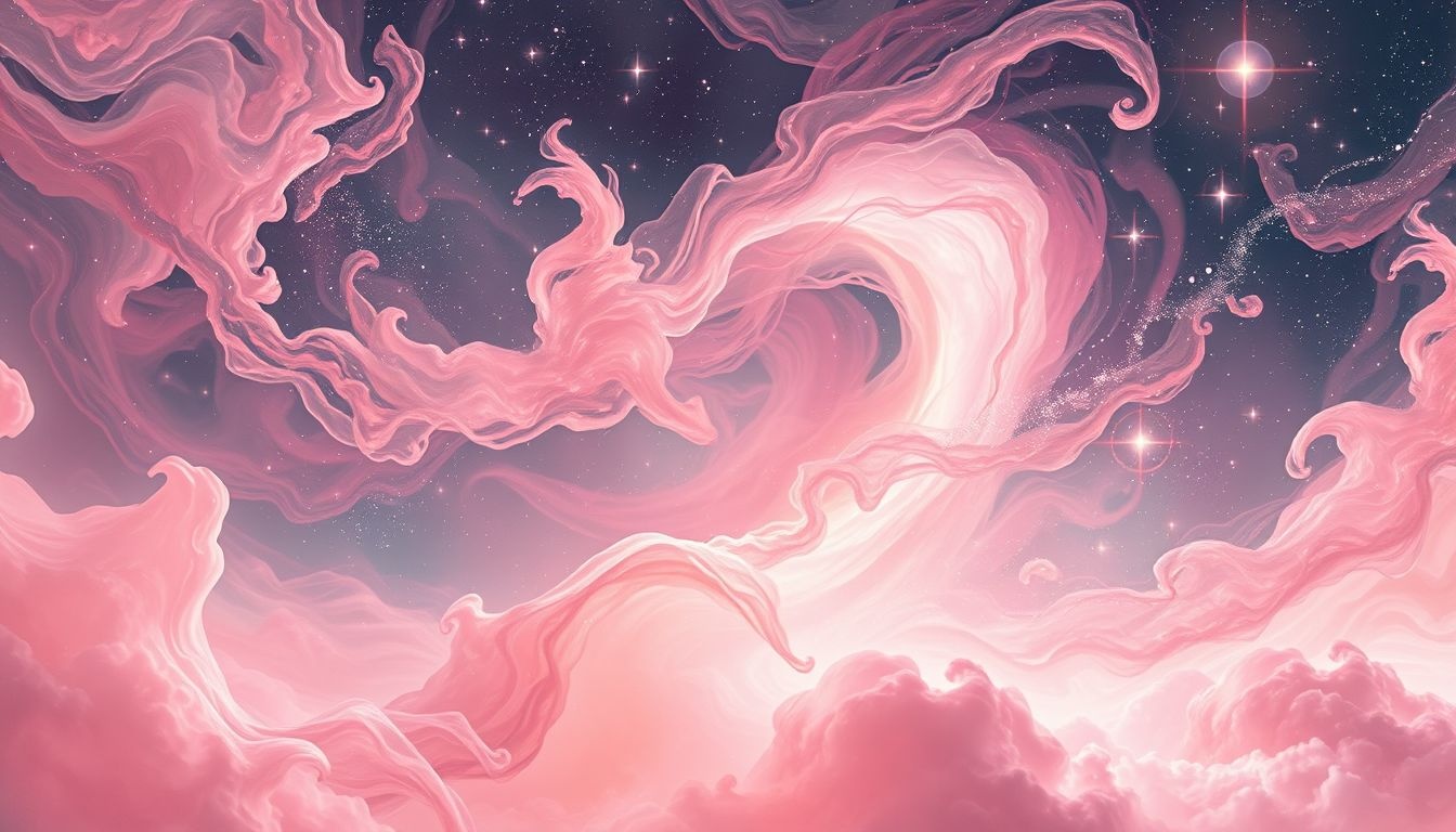 Le rose en rêve symbolise souvent l'amour et la douceur.