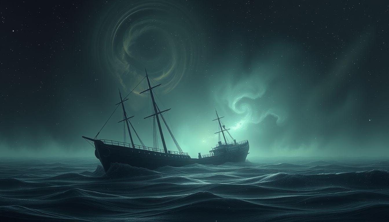 L'épave incarne souvent la douleur et la fin d'un cycle.