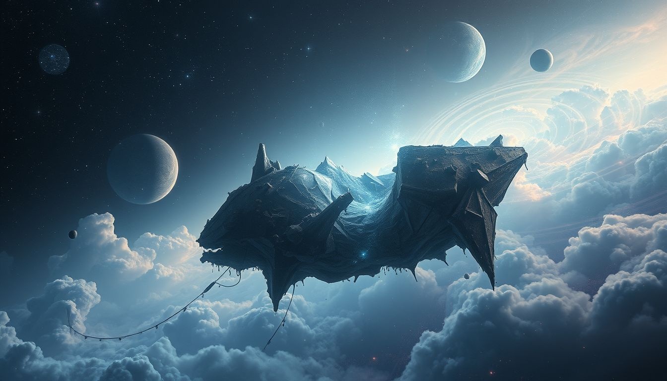 L'épave symbolise souvent des souvenirs ou secrets profondément enfouis.