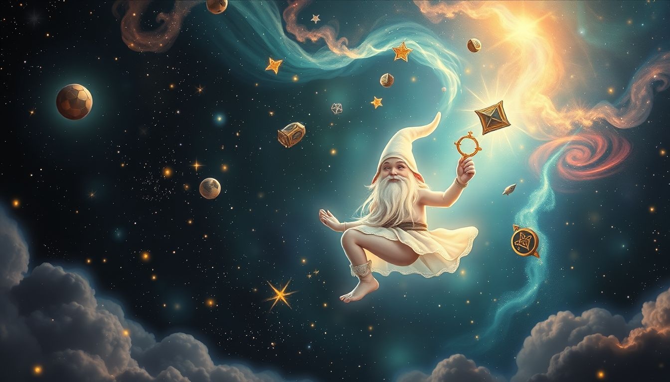 Les gnomes dans les rêves symbolisent souvent la sagesse intérieure cachée.